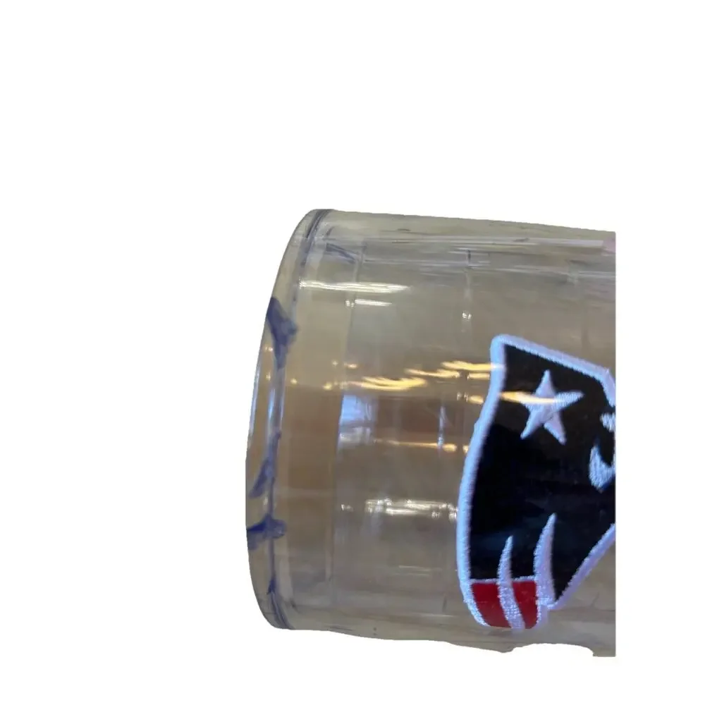 2 New England Patriots Tervis Tumbler 24 Oz Lot Of Two Tom Brady Super Bowl NFL